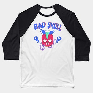 Bad Skull 5 Baseball T-Shirt